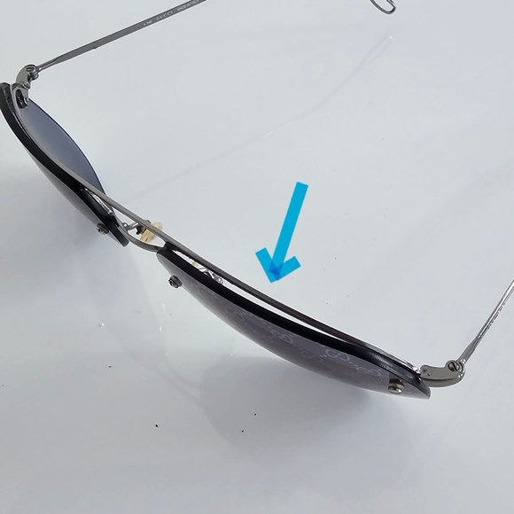 GUCCI RETRO LOGO'D LENSES SUNGLASSES -WOMEN'S - Picture 11 of 13